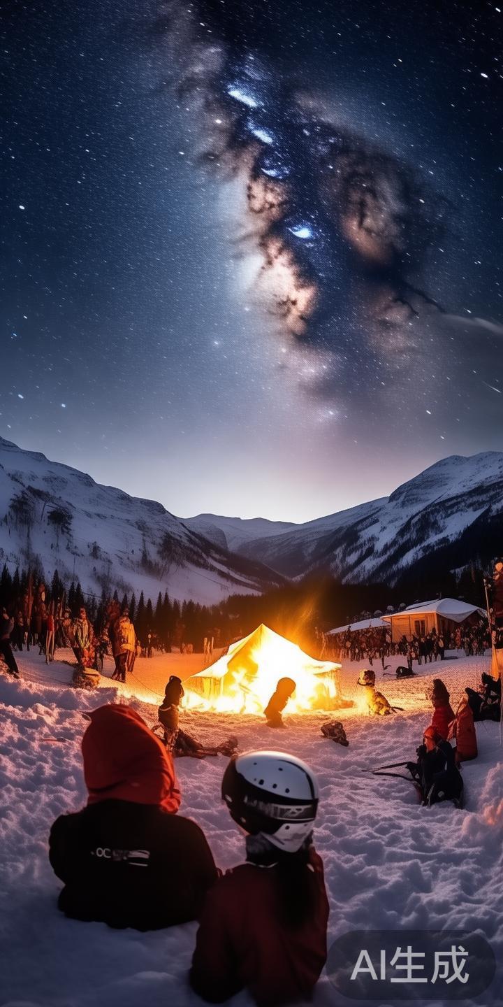 以法国的阿尔卑斯地区为例，每年冬季举办的滑雪比赛都